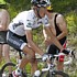 Andy Schleck pendant la huitime tape du Tour de France 2010